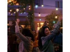 Philips Hue Smart-Outdoor-LED-Lichterkette Festavia Globe 30 Lampen 21 m