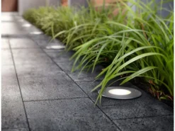 Philips LED-Einbauleuchte Moss Edelstahl