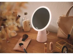 Philips Tischleuchte Mirror mit Spiegel 4,5 W 3000-5000 K 120 lm Pink