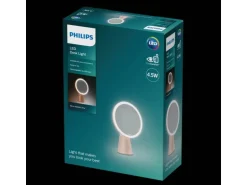 Philips Tischleuchte Mirror mit Spiegel 4,5 W 3000-5000 K 120 lm Pink