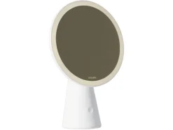 Philips Tischleuchte Mirror mit Spiegel 4,5 W 3000-5000 K 120 lm  Weiß