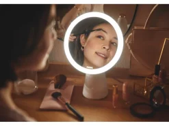 Philips Tischleuchte Mirror mit Spiegel 4,5 W 3000-5000 K 120 lm  Weiß