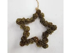 Pinienzapfen-Stern 17 cm x 3 cm