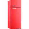 PKM Kühl-Gefrierkombination GK210-2 FR Rot