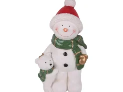 Polystone-Weihnachtsfigur 2-fach sortiert