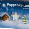 Puppenkerzen 40er-Pack 6,5 cm x Ø 0,7 cm Rot