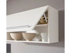 Respekta Inselküche Gabriel 320 cm Weiß Hochglanz