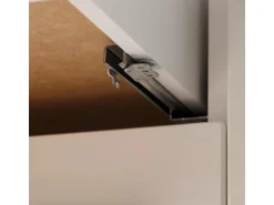 Respekta Inselküche Gabriel 320 cm Weiß Hochglanz