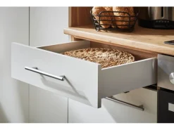 Respekta Küchenblock Hilde 310 cm mit Kücheninsel Weiß