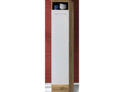 Respekta Küchenzeile 310 cm Weiß-Wildeiche Nachbildung