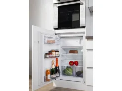 Respekta Küchenzeile GLRP270HWWM Grifflos 270 cm Weiß matt