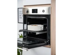 Respekta Küchenzeile GLRP270HESWM Grifflos 270 cm Weiß matt-Sonoma Eiche