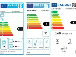Respekta Küchenzeile GLRP370HWW Grifflos 370 cm Weiß Hochglanz