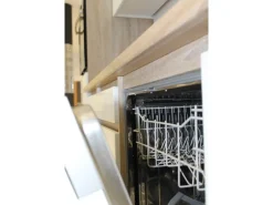 Respekta Küchenzeile GLRP330HESW Grifflos 330 cm Weiß Hochglanz-Sonoma Eiche