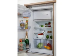 Respekta Küchenzeile KB270ESS 270 cm Schwarz-Eiche Sägerau Nachbildung