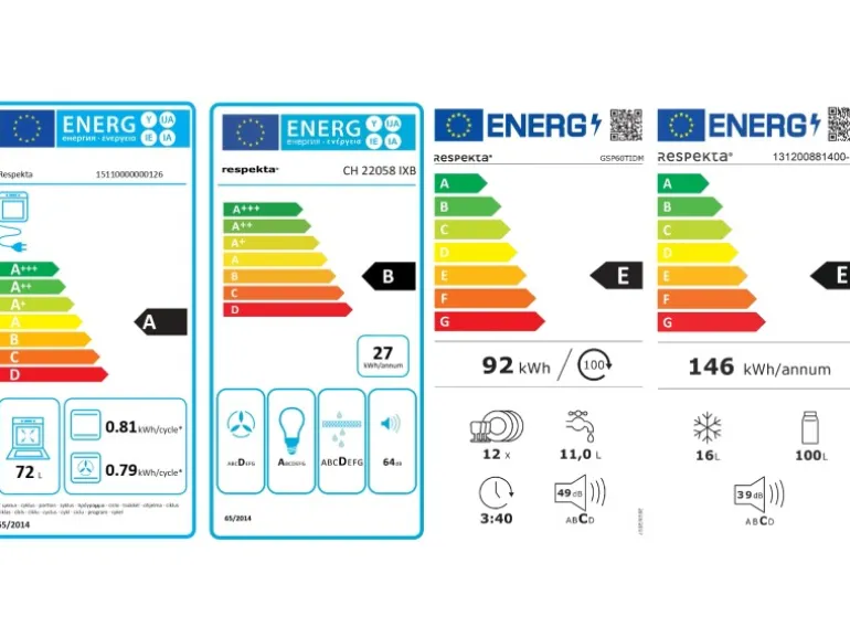 Respekta Küchenzeile KB280EYW 280 cm Weiß Seidenglanz-Eiche York Nachbildung