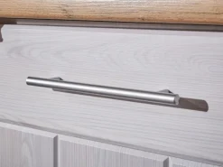 Respekta Landhaus Inselküche Anton 280 cm Lärche Weiß