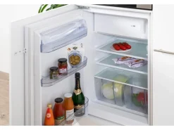 Respekta Premium Küchenzeile 300 cm Hochbau Schwarz Hochglanz-Weiß