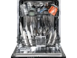 Respekta Premium Küchenzeile 320 cm Grau-Weiß Hochglanz