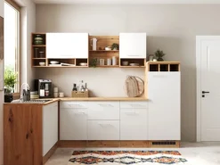 Respekta Winkelküche Hilde 280 x 172 cm Weiß