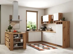 Respekta Winkelküche Hilde 280 x 172 cm Weiß