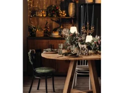 REV Ritter LED Flaschenleuchte Lamprusco mit Akku Ø 11,5 cm Weiß-Silber