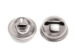 Rollenglöckchen 12mm Silberfarben