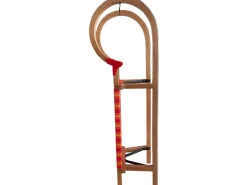 Rudisport Rodel aus Holz mit Gurtsitz 110 cm