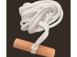 Rudisport Zugseil mit Holzgriff 120 cm