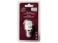 Saico LED-Ersatzlampe für Fensterbilder und Sterne E14-Fassung 230V, 2W Warmweiß