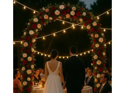 Satisfire Illu- Partylichterkette 5m Weiß Für Außen Garten 5 Ultra-Warmweiße LED Kugeln