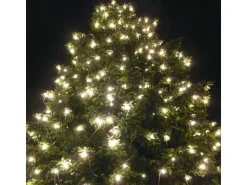 Satisfire Illu- Partylichterkette 5m Schwarz Biergarten 10xE27 LED Kugellampen Kaltweiß