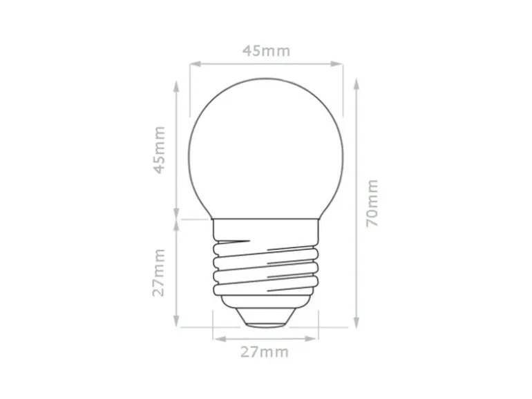 Satisfire Illu- Partylichterkette 5m Schwarz Terrasse Garten 5 Ultra-Warmweiße LED Kugeln