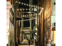 Satisfire Illu- Partylichterkette Grün 10m Gartenlichterkette 20 Kaltweiße LED Biergarten