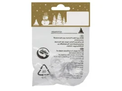 Saugnäpfe Transparent mit Kunststoff Haken 8 Stück