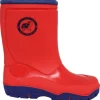 Scheibler workwear Kinder-Winterstiefel 8595 Rot-Blau Gr. 32-33