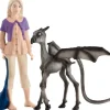 Schleich Figur Wizarding World Luna und Thestral