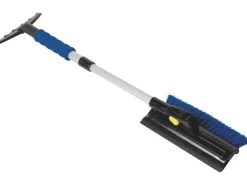 Schneebesen mit Teleskop-Eiskratzer