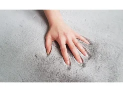 Schöner Wohnen Badmatte Bali 40 cm x 60 cm Silber