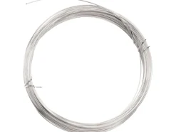 Silberdraht Stärke 0,6 mm Länge 10 m Kupferkern versilbert
