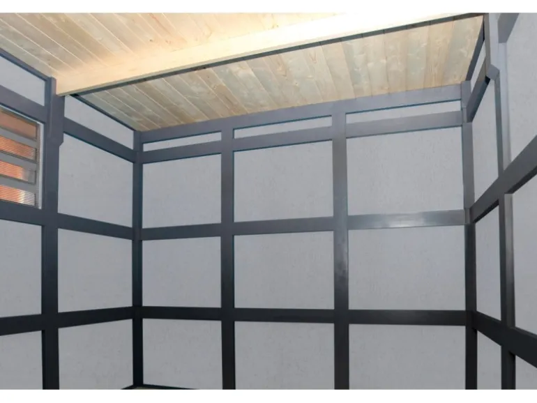 Skan Holz Holz-Gartenhaus Sydney 3 Telegrau 253 cm x 253 cm