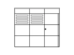 Skan Holz Holz-Gartenhaus Sydney 3 Telegrau 253 cm x 253 cm