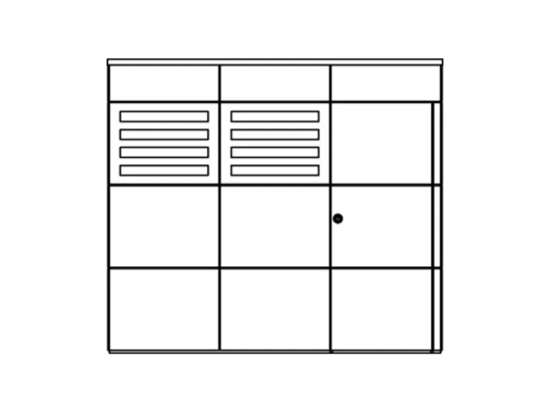 Skan Holz Holz-Gartenhaus Sydney 3 Telegrau 253 cm x 253 cm