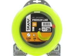 Skana Premium-Mähfaden Rundprofil Ø 3 mm x 28 m Gelb