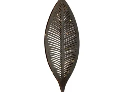 Solar Dekospieß Palmenblatt Antikbronze