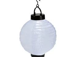 Solar-Lampion Weiß