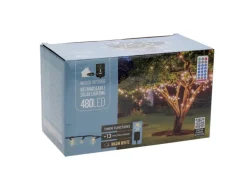 Solar-LED-Lichterkette 20 m Warmweiß