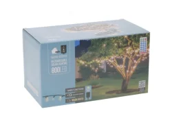 Solar-LED-Lichterkette 8 m Warmweiß