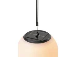 Solar-Pendelleuchte Ovada Schwarz-Weiß