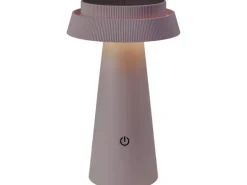 Solar-Tischleuchte Nerano Ø 14 x 23 cm Lila